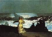 Winslow Homer A Summer Night Spain oil painting artist